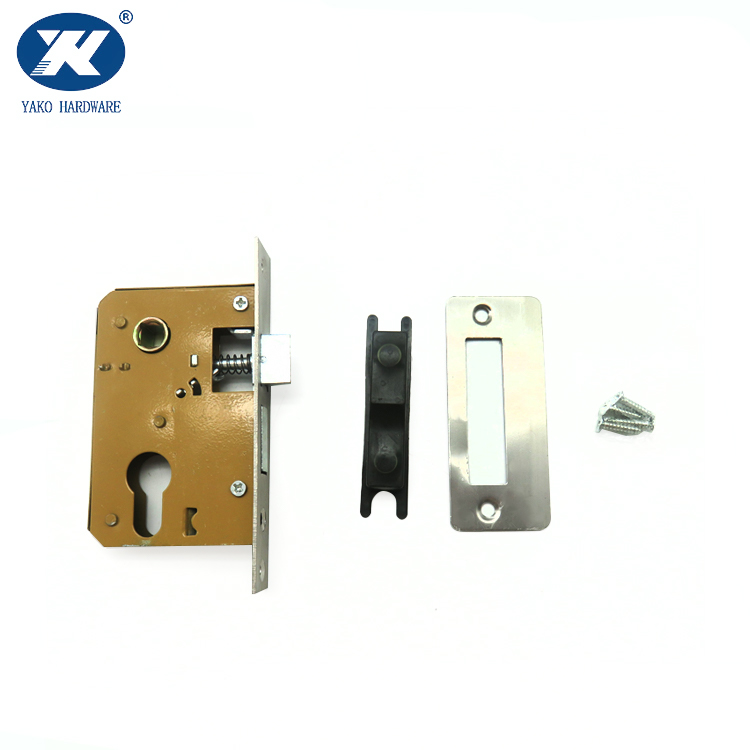 Modern Retangular Pocket Door Mortise Lock