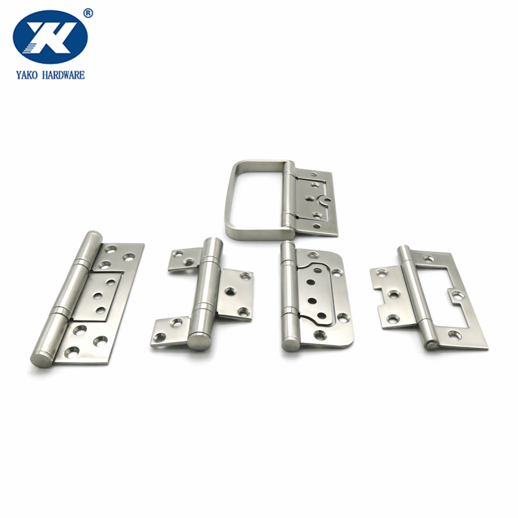 Brushed Steel Door Hinges