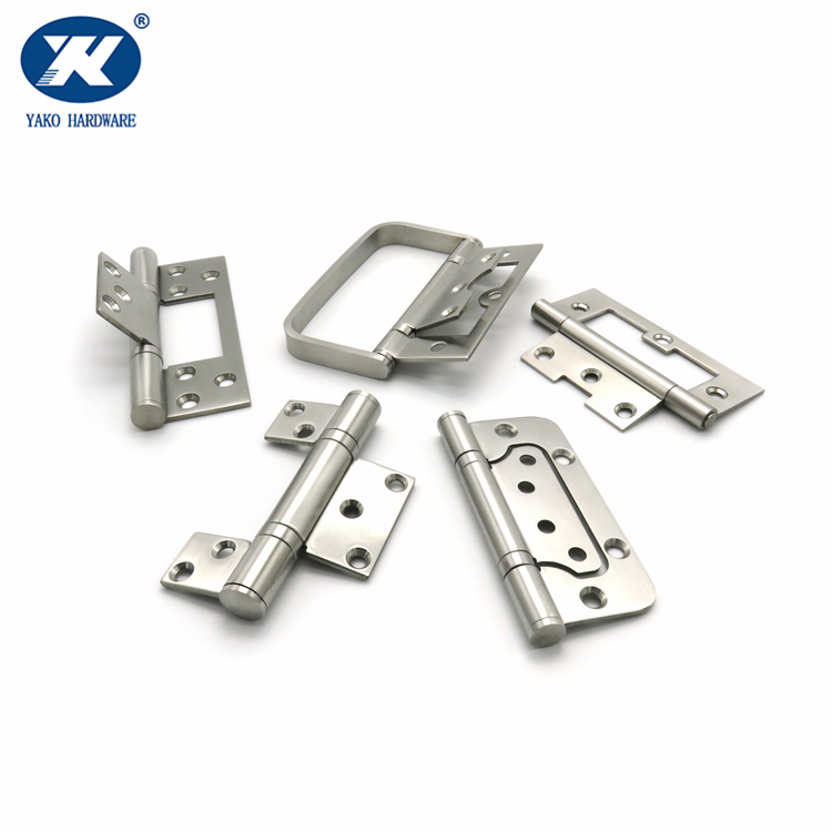 Brushed Steel Door Hinges