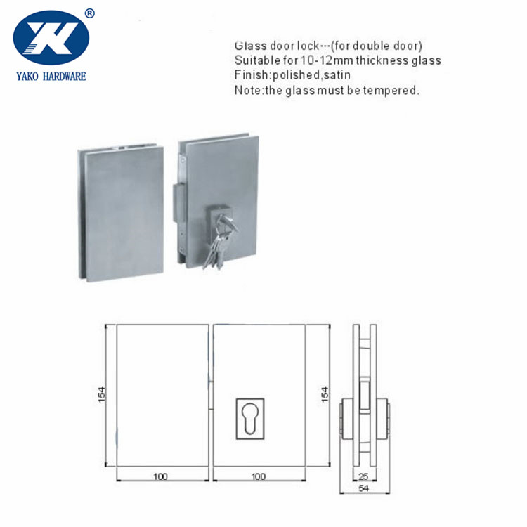 Glass Door Smart Lock