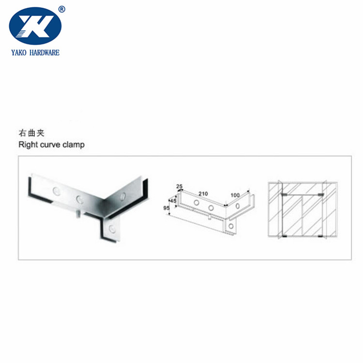 Glass Door Patch Fitting Details