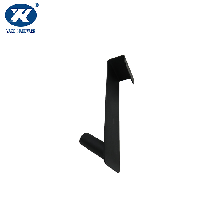 Black plated coat hook