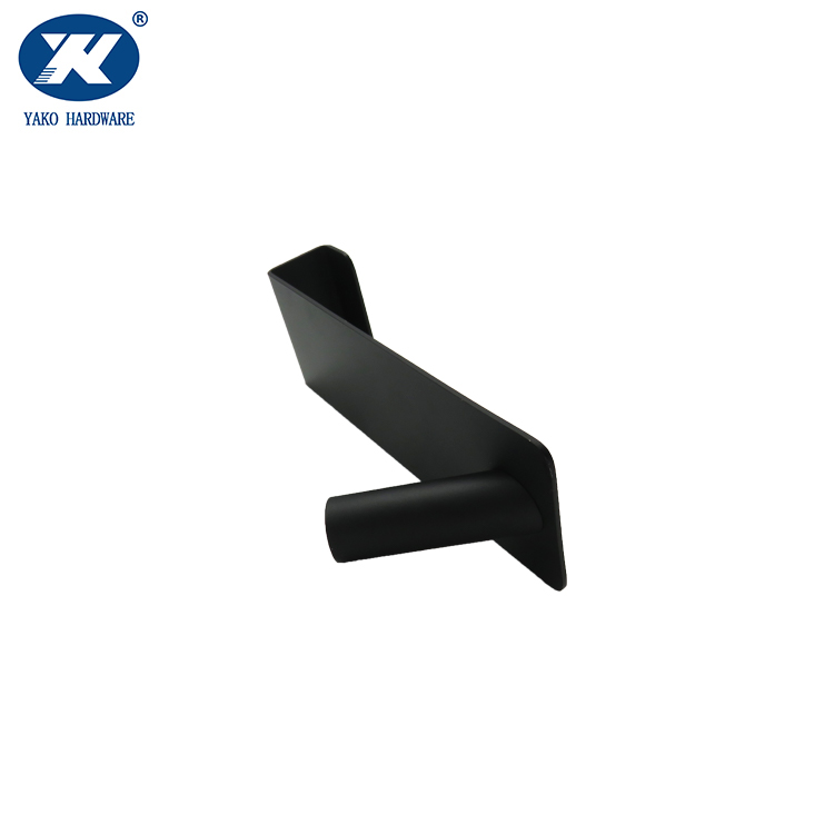 Black plated coat hook