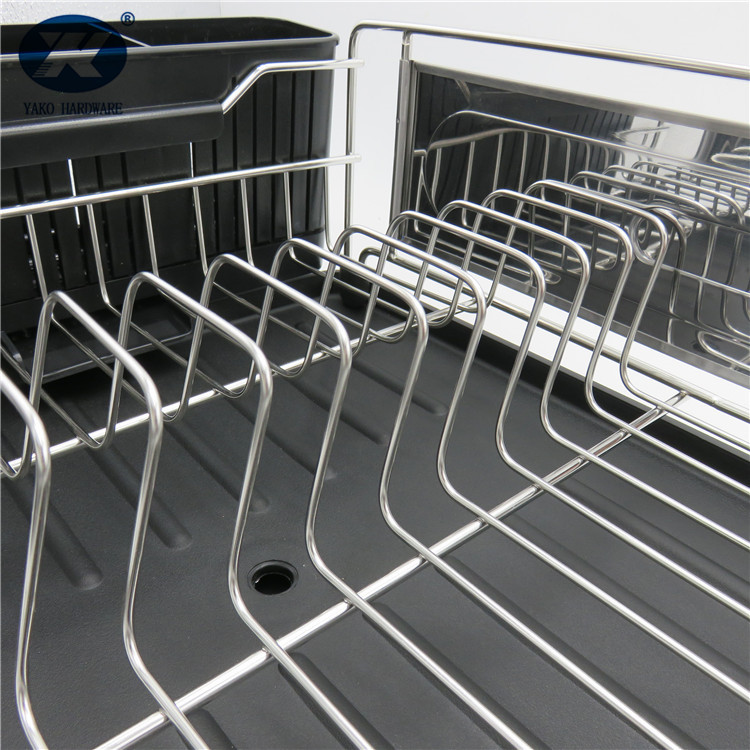 Dish Drying Rack With Cultrey Holder