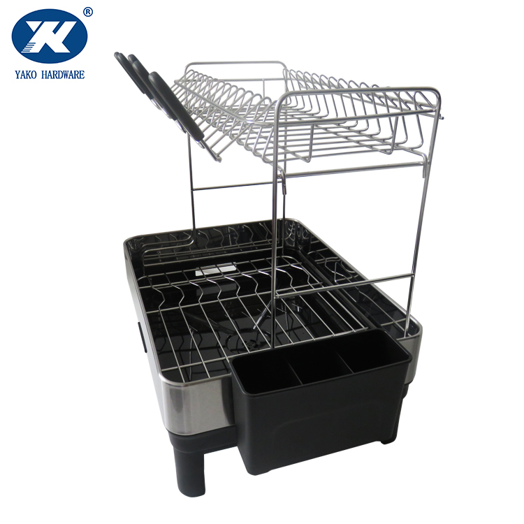 Draining Rack With Cup Holder