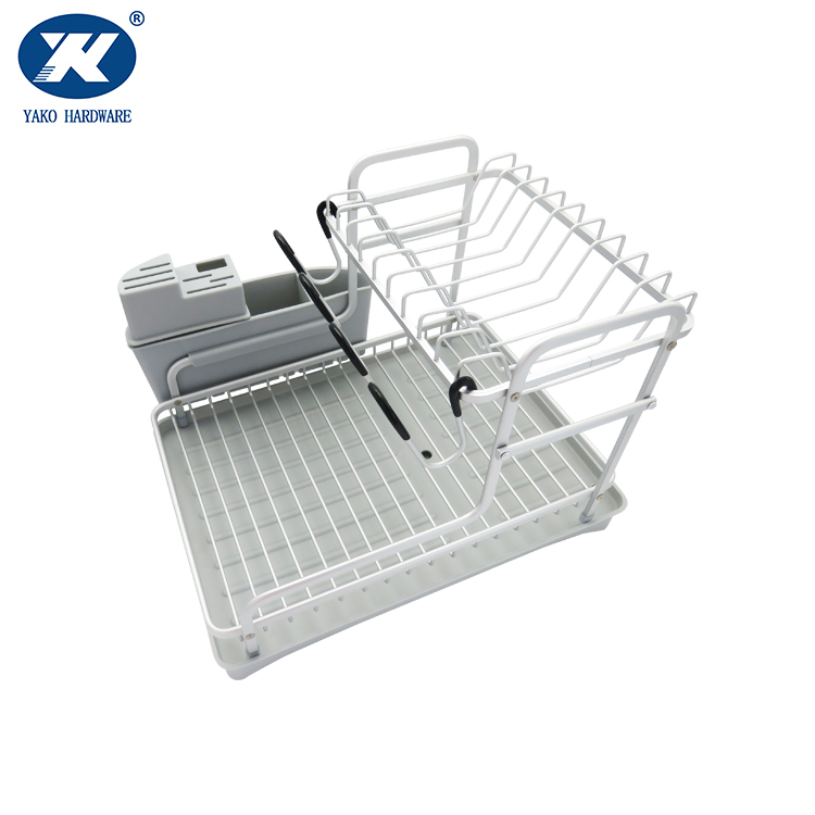 Support de vaisselle de cuisine en aluminium