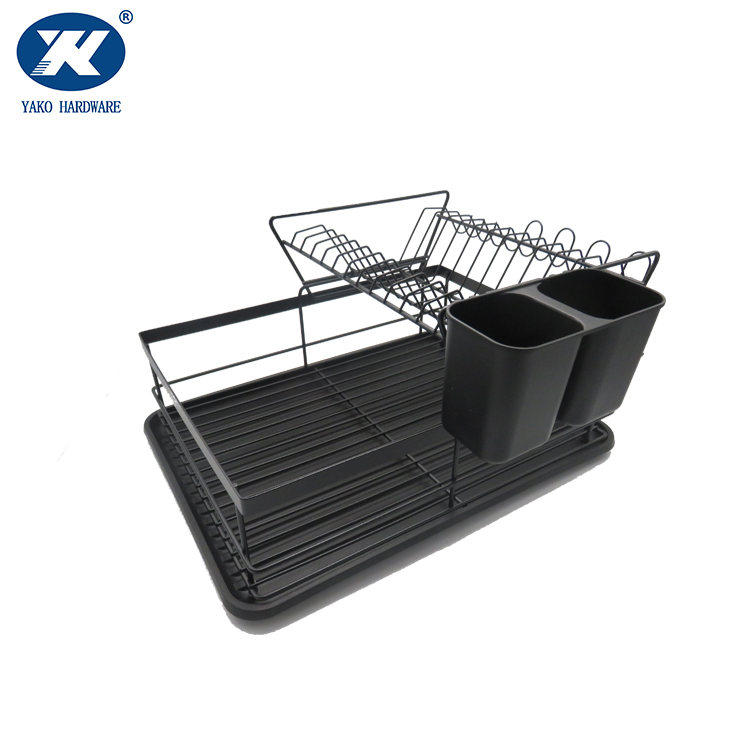 Two Layer Kitchen Dish Drying Rack