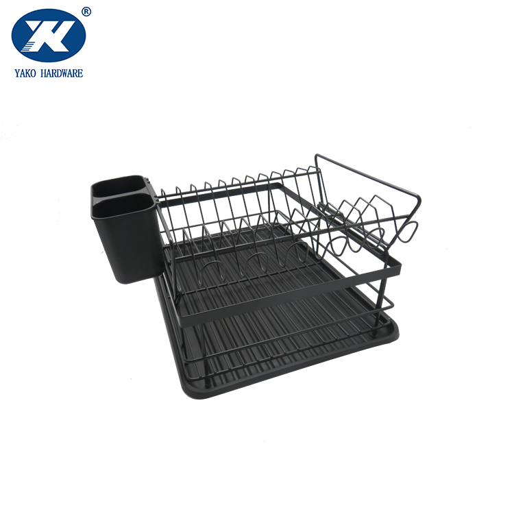 Two Layer Kitchen Dish Drying Rack