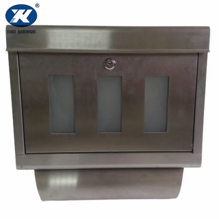 Large Stainless Steel Mailbox