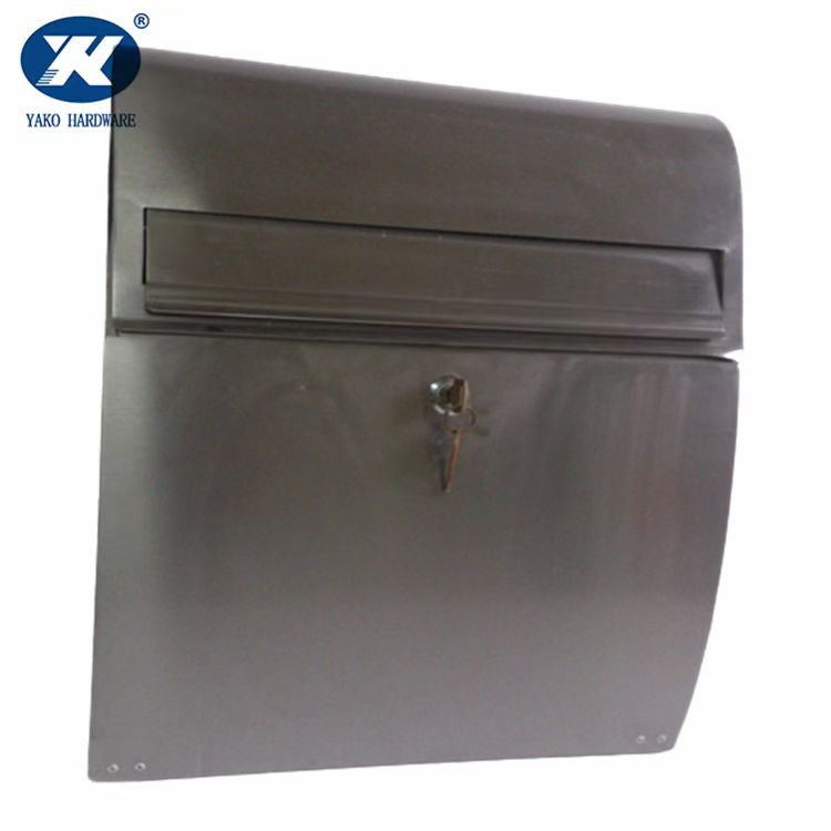 Stainless Steel Post Mount Mailbox