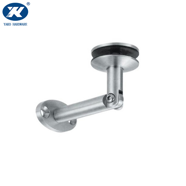 Brushed Nickel Handrail Brackets