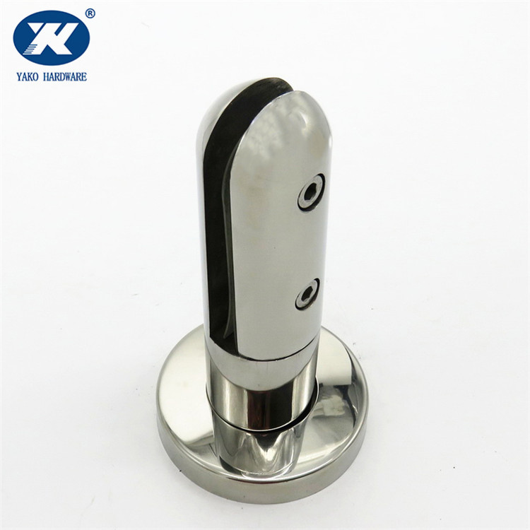 Kein Bohrer Fixed Panel Glass Clamp