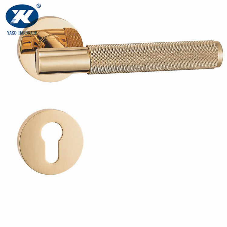 Solid Brass Lever Door Handles