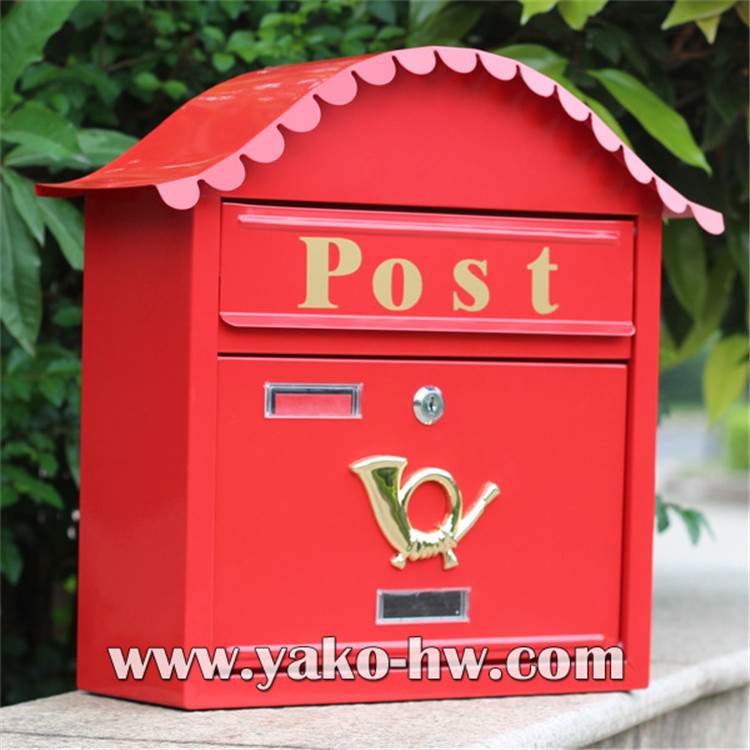 Metal Mailbox Wall Mount