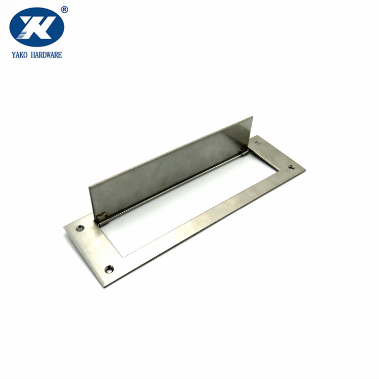 stainless mail slot 