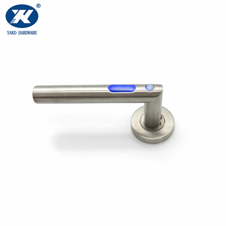 Maniglie per porte a leva in bronzo con chiusura deadbolt