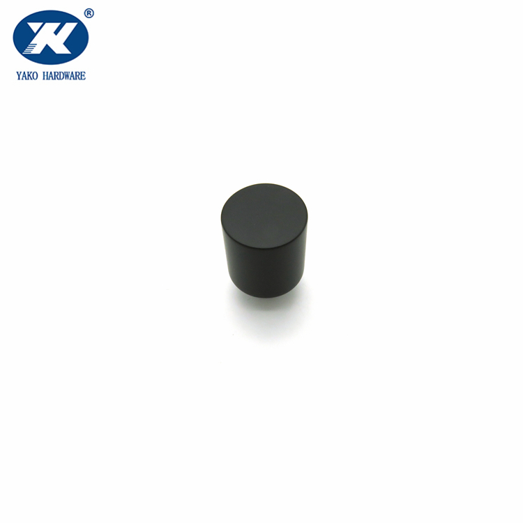 Matt black Furniture Knob