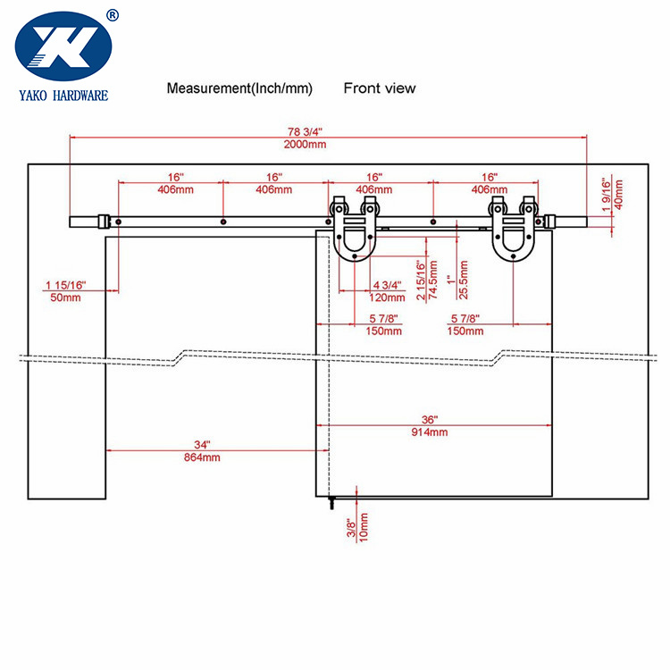 Barn Door Rollers