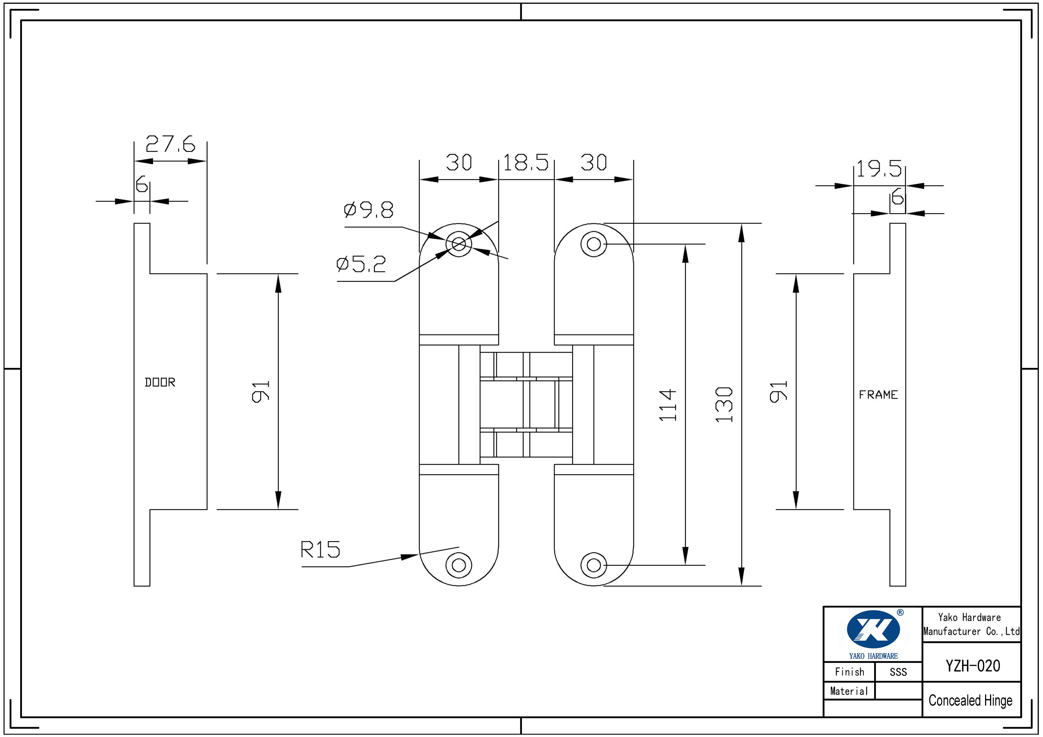 Hidden Hinges