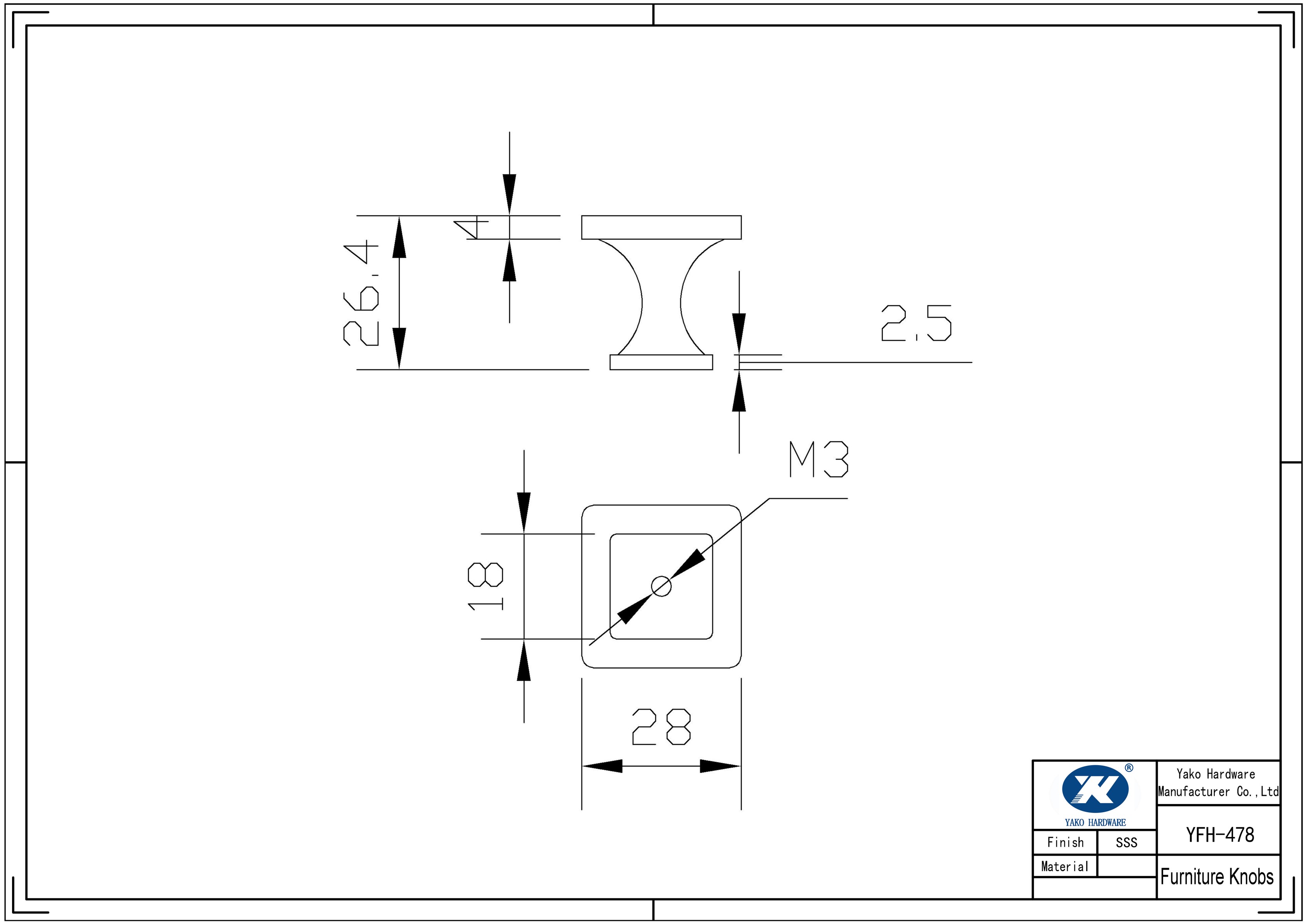 Furniture Cabinet Drawer Knobs