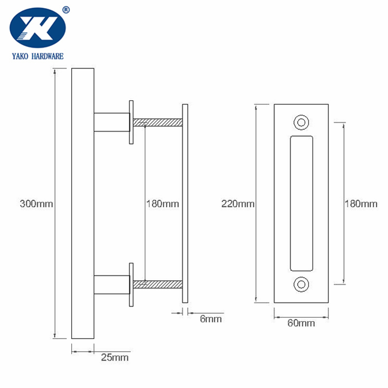 Barn Door Pull Handle