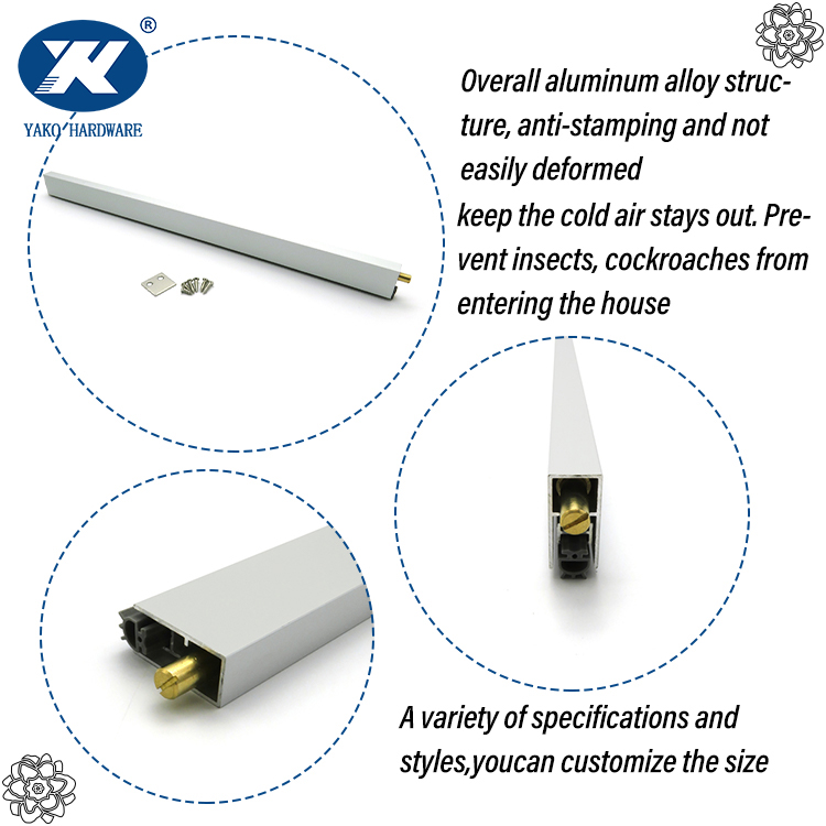 Aluminum Door Weather Stripping