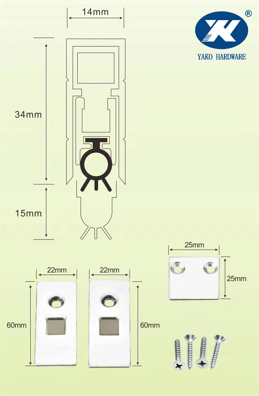 Aluminum Door Seal