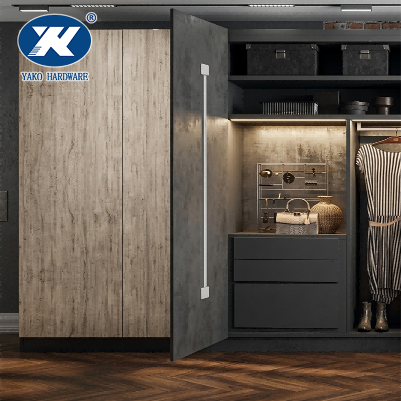 Recessed Cabinet Door Straightener