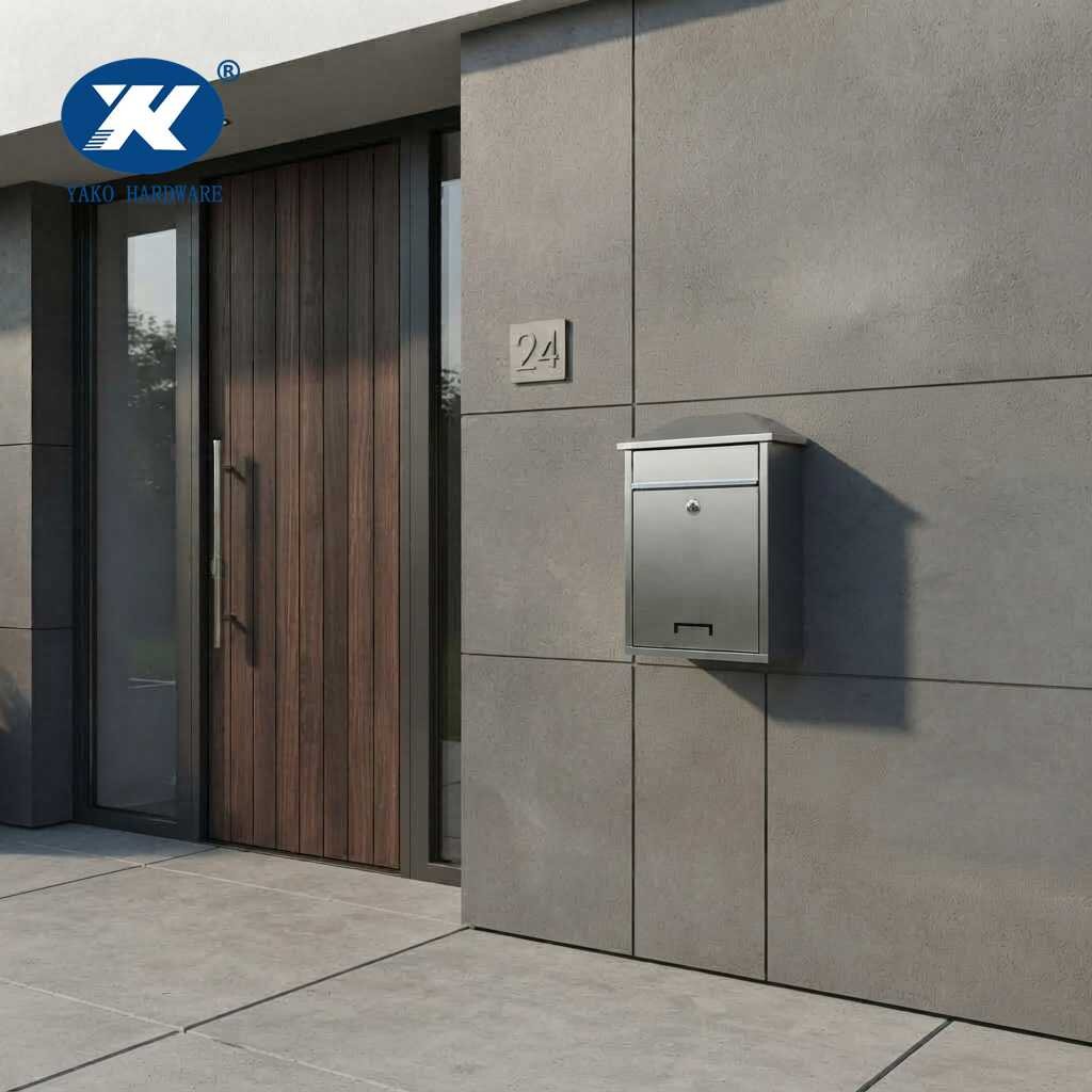 White Wall Mounted Mailbox