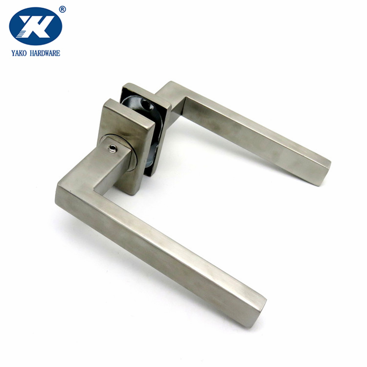 Brushed Nickel Lever Door Handles