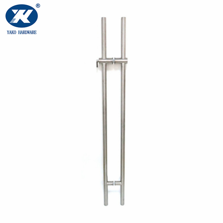 Black Bak to Back Pull Handle With Locks