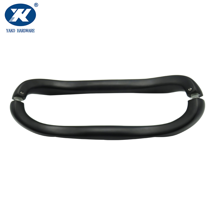 Commercial Swing Door Pull Handle in Aluminum 